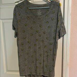 Zoe + Liv Charcoal Graphic Tee